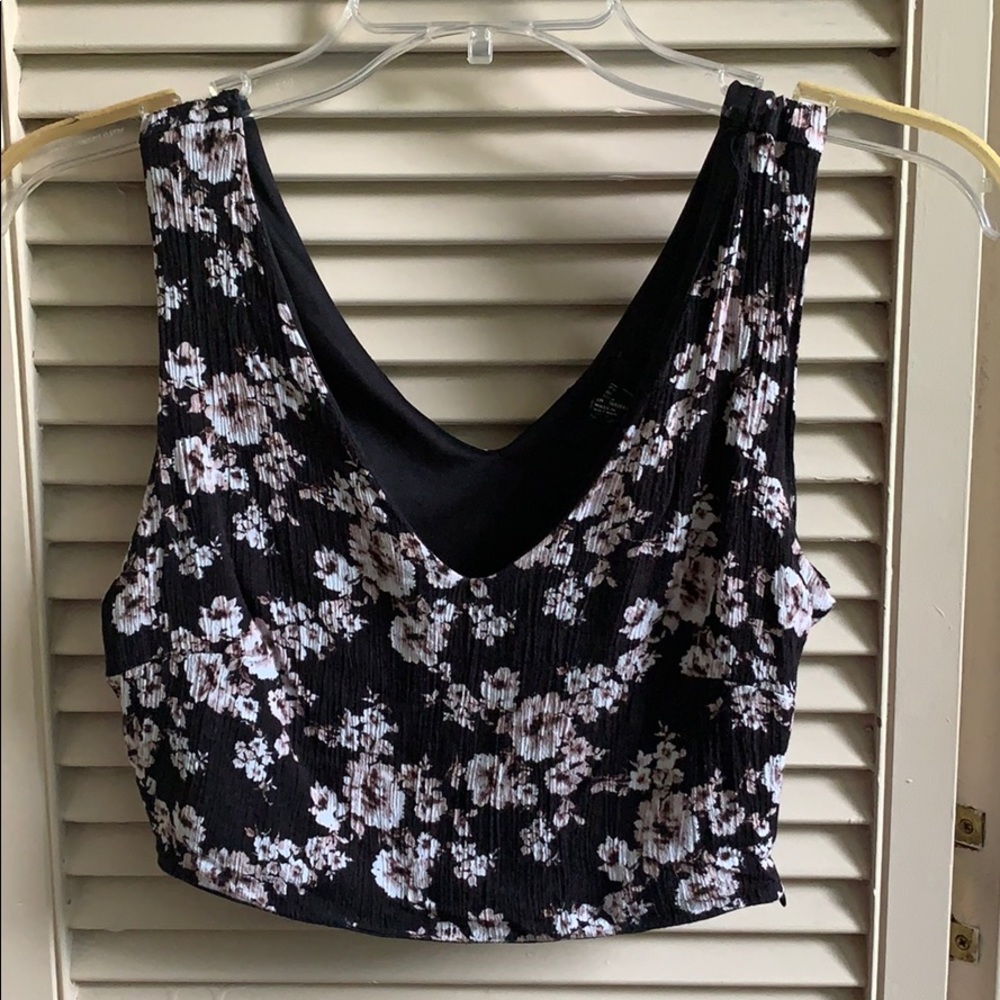 FOREVER 21 | Floral Crop Top